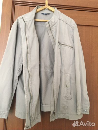 Ветровка мужская куртка 52 серая