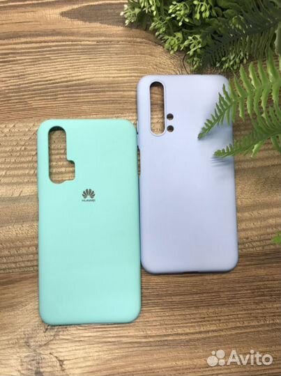 Чехол силиконовый Huawei Honor 20 pro оранжевый