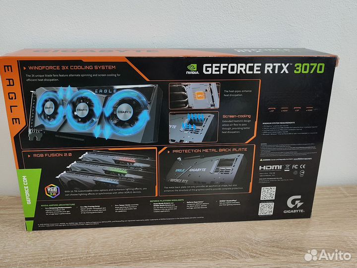 Gigabyte Eagle RTX 3070 8 Gb