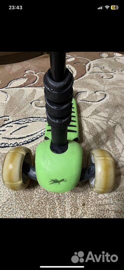 Детский самокат scooter трехколесный