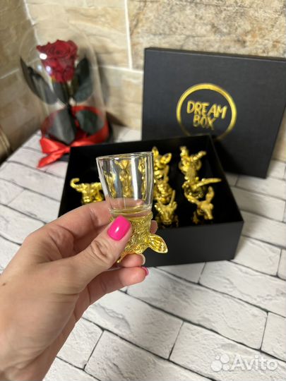Подарочный набор рюмок/новый