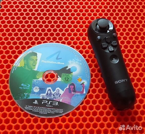 Набор Мув+Навигационный контроллер PS3+диск