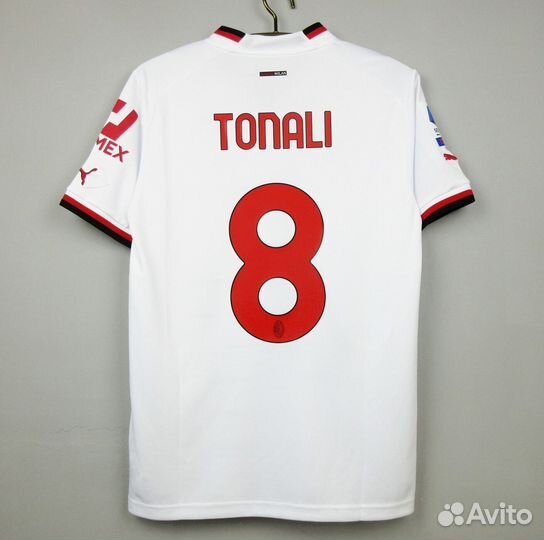 Футболка игровая фанатская Милан сезон 22/23