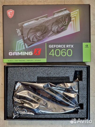 MSI RTX 4060 Gaming X 8G (Новая)