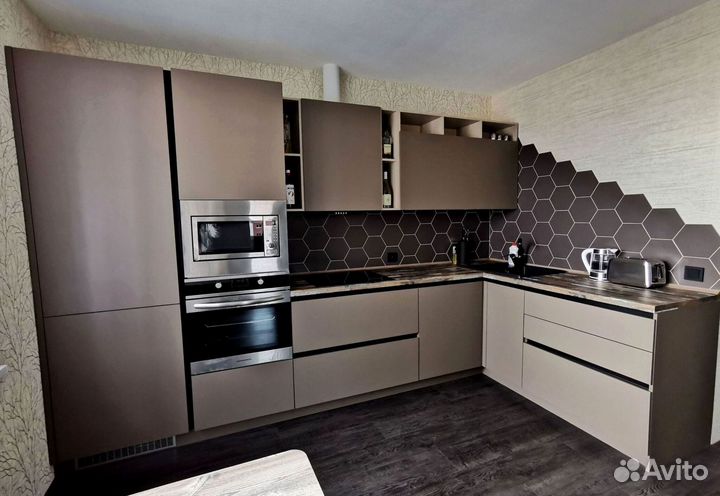 Современная кухня на заказ мдф фасады