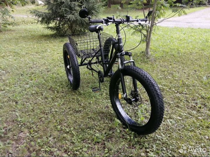 Фэтбайк трехколесный взрослый