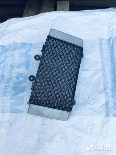 Радиатор левый honda xl1000