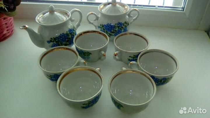 Чайный сервиз, фарфор СССР