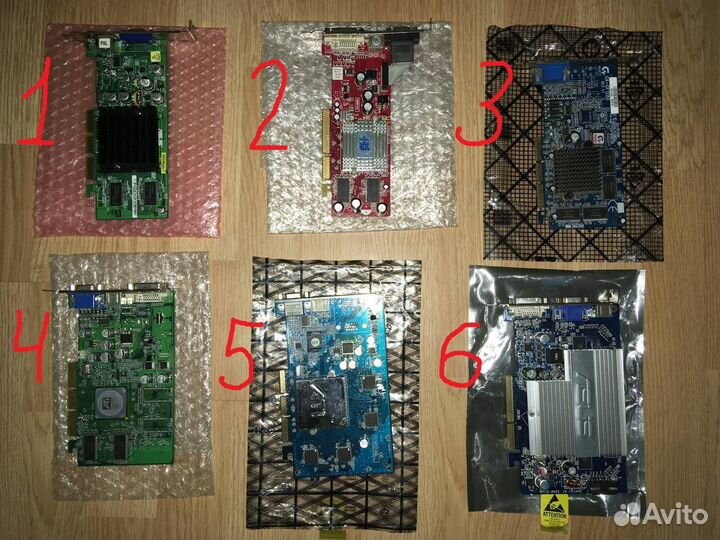 Видеокарты AGP