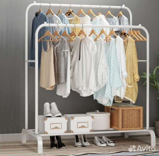 Двойная большая напольная вешалка оригинал