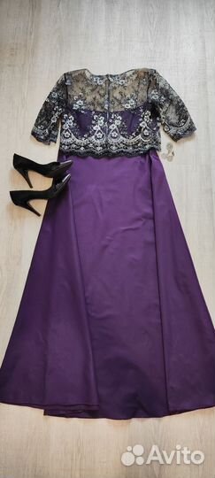 Шикарный вечерний женский костюм, 48 размер