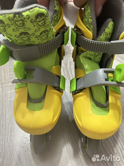 Ролики детские раздвижные размер 27-29