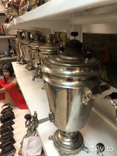 Самовар рюмка 6литров СССР