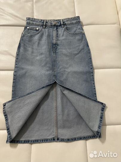 Юбка джинсовая zara s