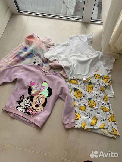 Вещи на девочку 116-122 пакет