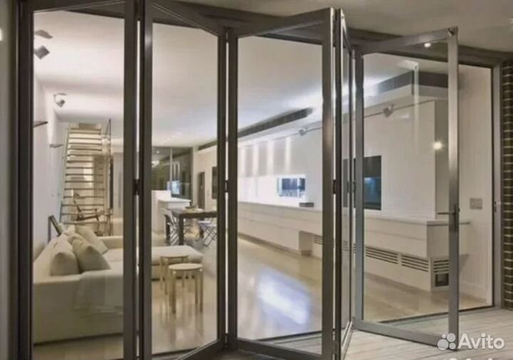 Пластиковые окна, двери, Остекление балконов