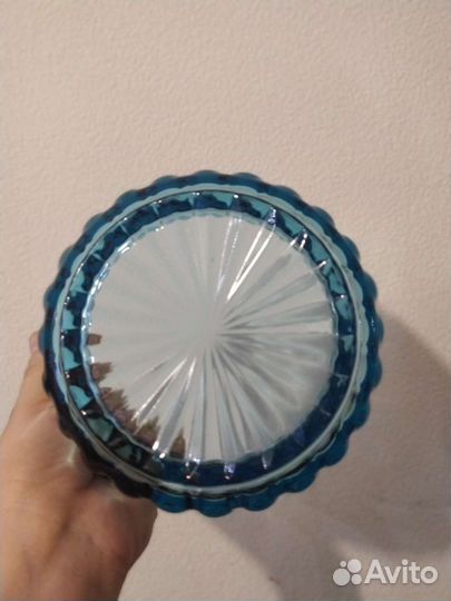 Ваза. Цветное стекло. СССР