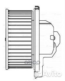Электровентилятор отопителя для а/м Mitsubishi