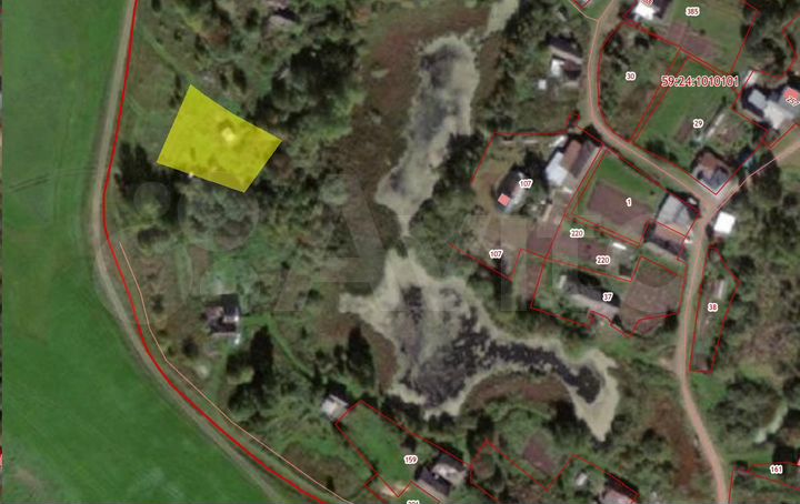 Участок 16,4 сот. (СНТ, ДНП)