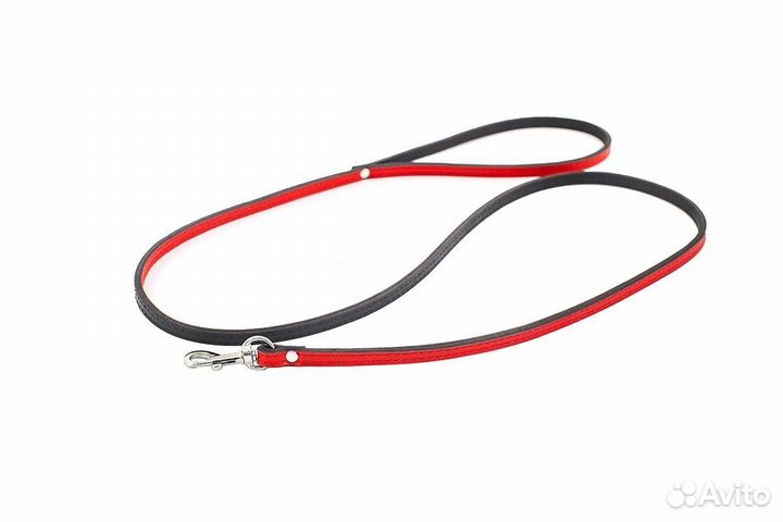 Yami-Yami амуниция двухслойный кожаный поводок 