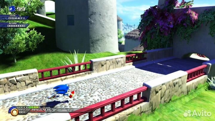 Sonic Unleashed Xbox 360, английская версия