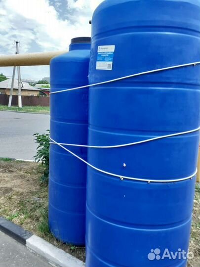 Баки для воды и пищевых продуктов пластиковые