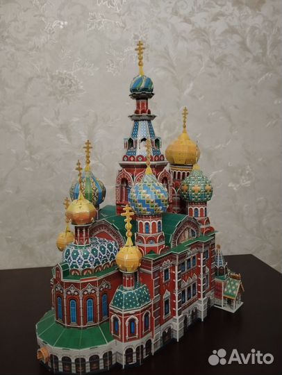 3D пазлы храм