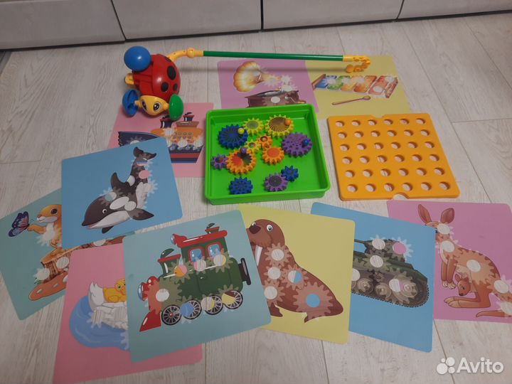 Веселые шестеренки/каталка