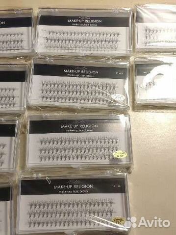 Ресницы пучки 10 упаковок