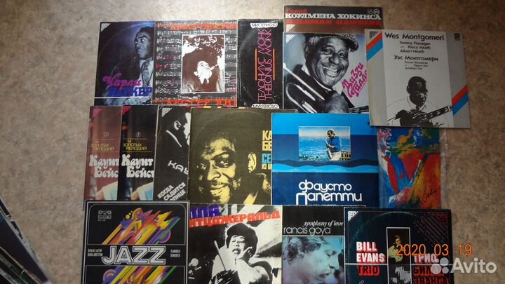 Джаз и другая музыка на фирм и отеч-м виниле