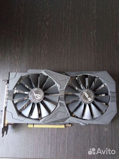 Видеокарта rx 570 asus rog strix 4 gb