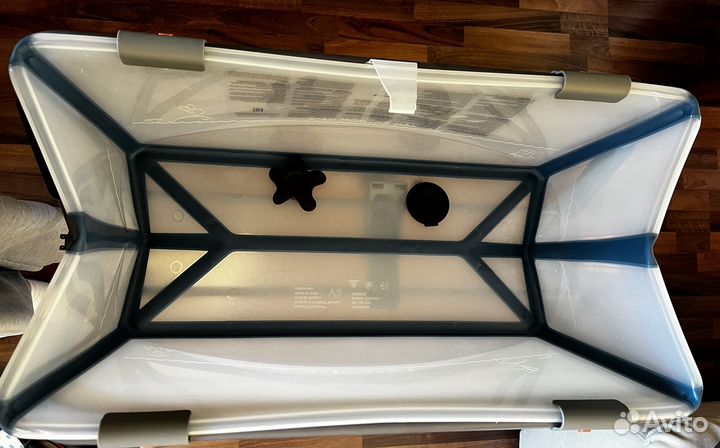 Складная ванночка stokke с подставкой