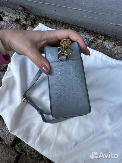 Сумка furla кросс боди голубая