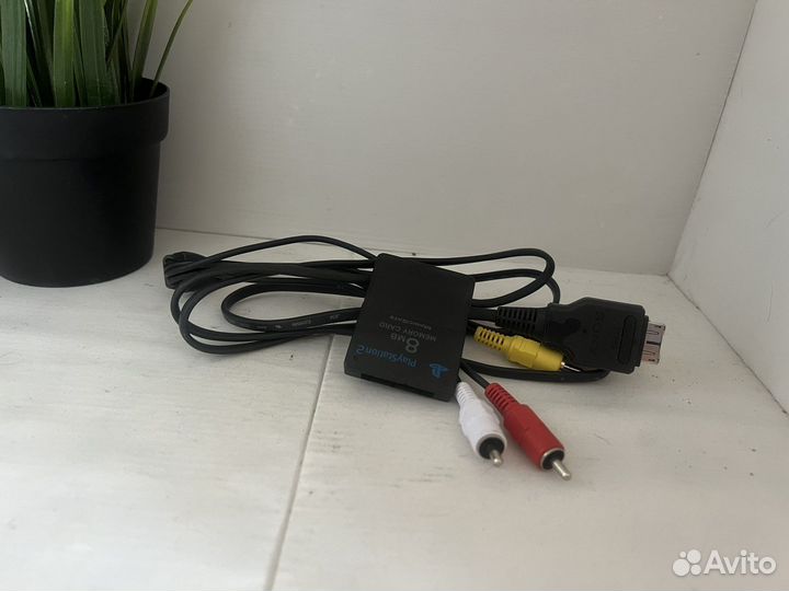 Sony playstation 2 шнуры карта памяти