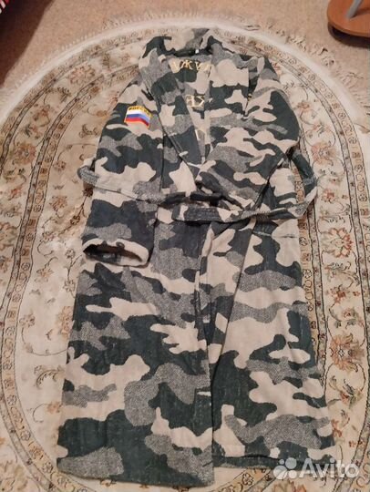 Халат махровый мужской