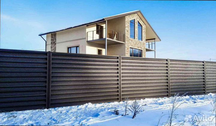 Заборы доставка и установка