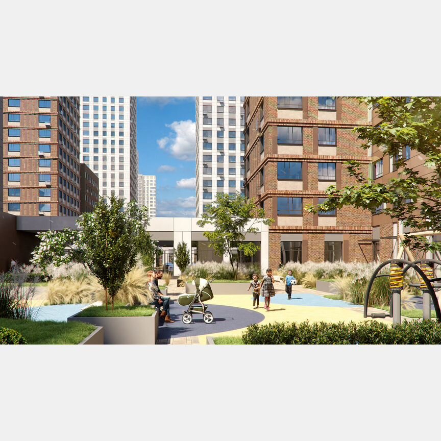 1-к. квартира, 38,1 м², 11/25 эт.