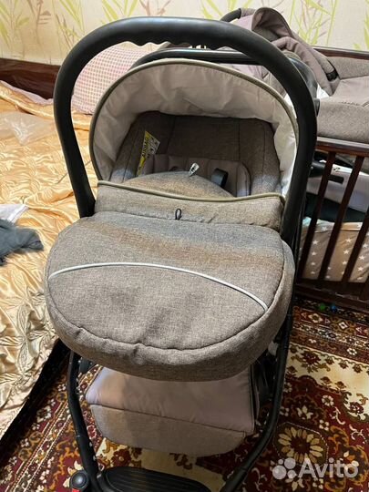 Коляска Рико бруно натурал 3в1