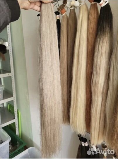 Волосы натуральные славянка 70 см 270 капсул