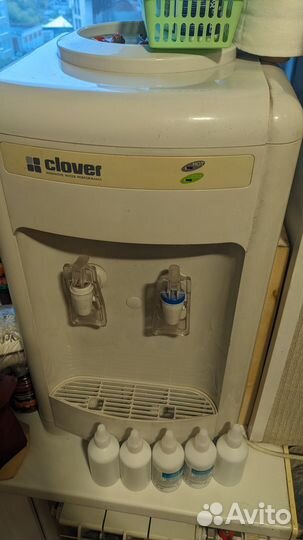 Кулер настольный нагревание охлаждение clover