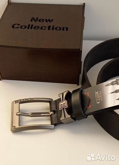 Ремень мужской натуральная кожа новый