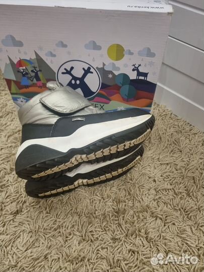 Ботинки зимние для девочки kenka 34 размер