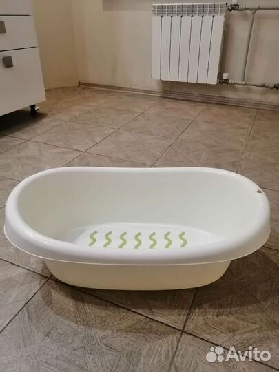 Комплект ванночка для купания, сиденье, подставка