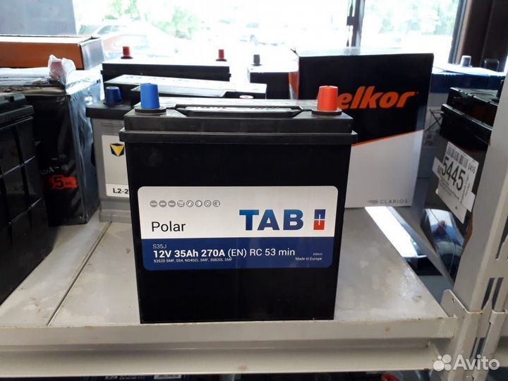 Аккумулятор 35 ампер TAB