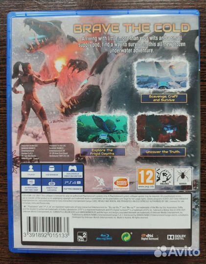 Игра для Sony PlayStation 4 Subnautica: Below Zero