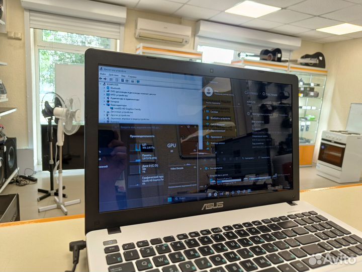 Ноутбук Asus X550CA i7-4500u/8gb/256 (жил)