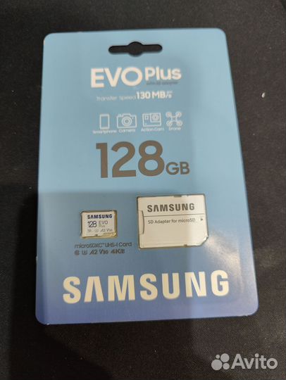 Карта памяти micro sd 128