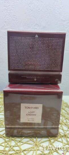 Свеча Tom Ford lost chery