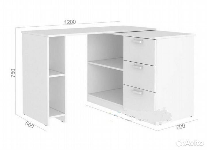 Стол письменный «Триумф-1»