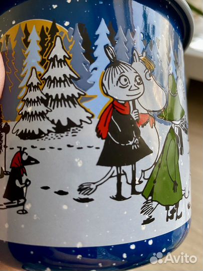 Кружка Muurla Moomin Зимний лес, 800 мл